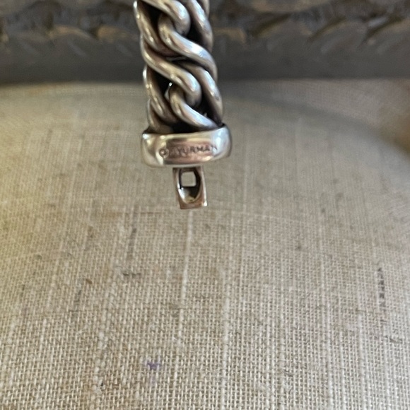 DAVID YURMAN authentic double diamond X bracelet - Picture 6 of 8
